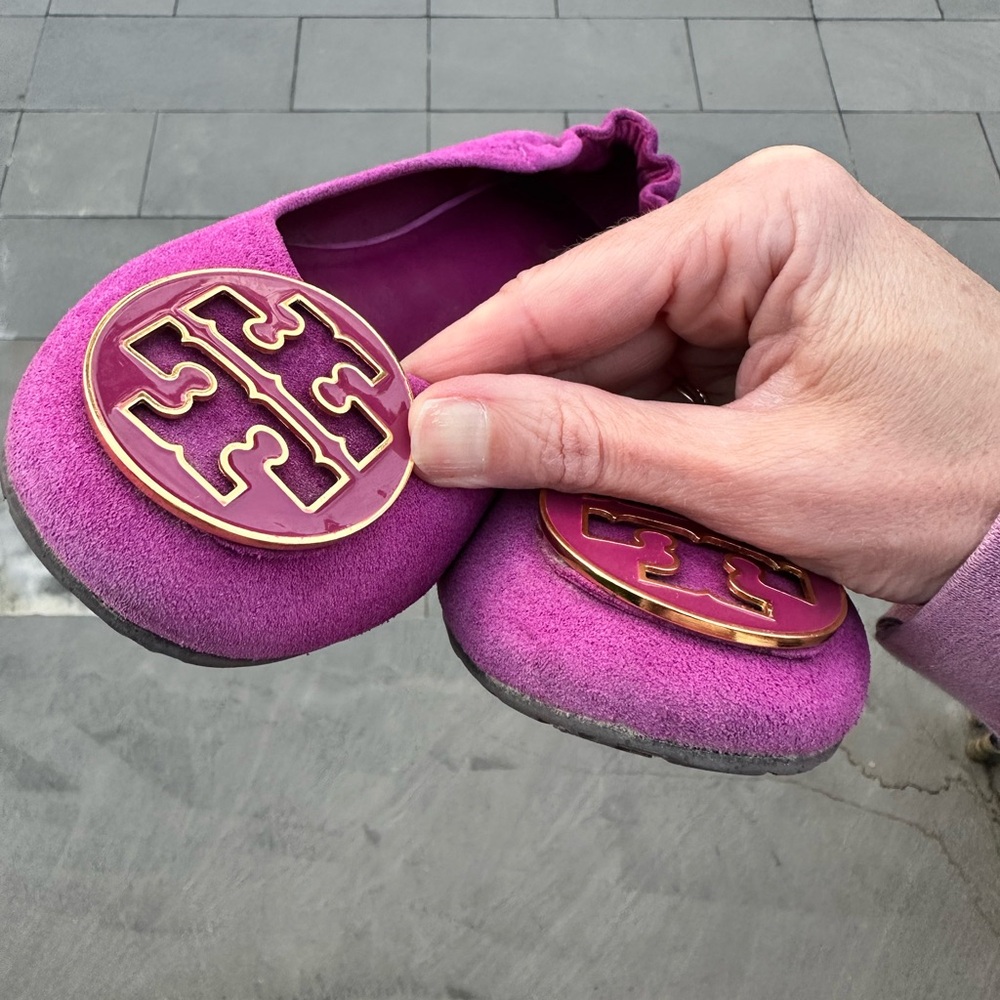 Tory Burch Iconic Reva Flats - Picture 8 of 9